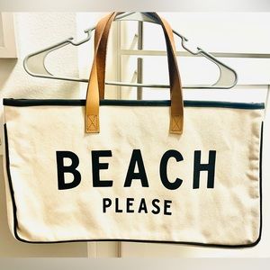 💫Exclusive Tote Bag ! Large Carry All ! Beach Please! 😎